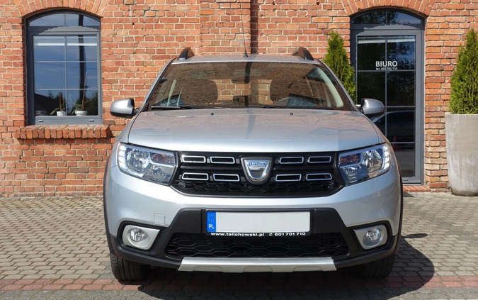 Dacia Sandero Stepway cena 37900 przebieg: 113000, rok produkcji 2019 z Pabianice małe 211